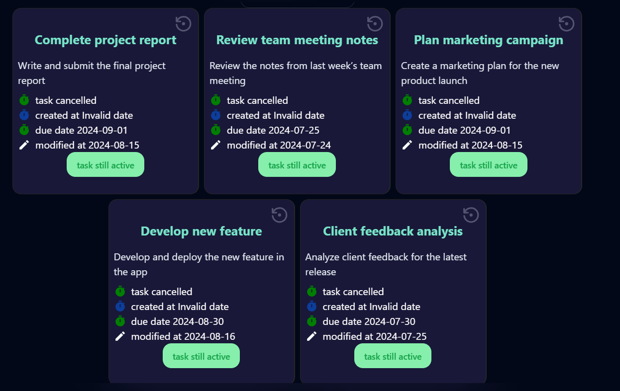 Task Management screenshot 6