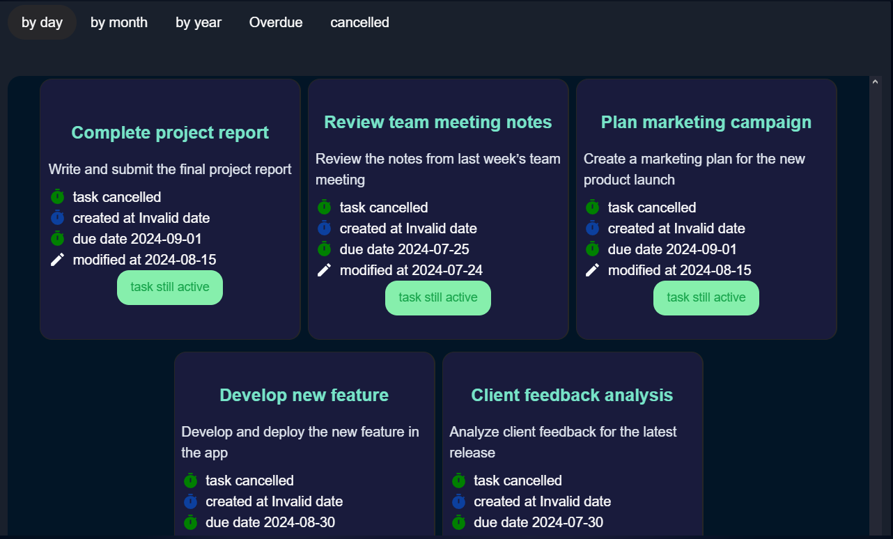 Task Management screenshot 7